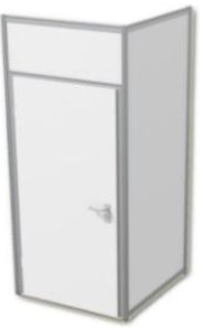 LOCKABLE SYSTEM DOOR